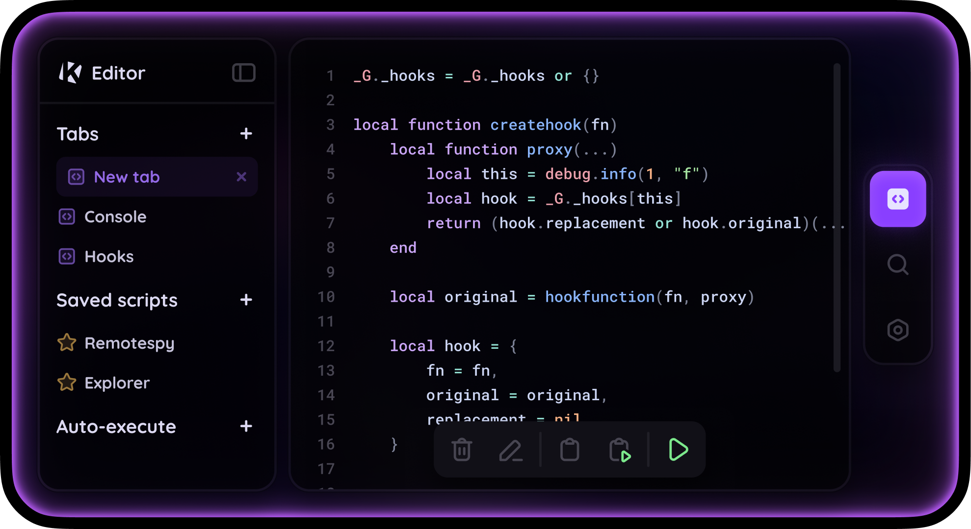 Krnl Editor Preview